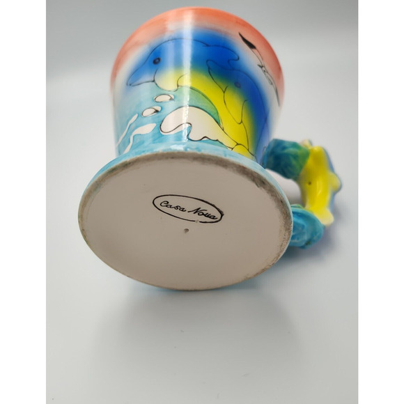 Casa Nova 3D Mug Features: Dolphins-‎ painted unique - Picture 4 of 5
